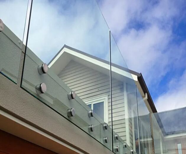 6.76-12.38мм Строительство Ламинированное Температурное Декоративное Строительство Безопасное лестничное стекло