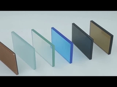 Высокая прочность Термостойкость Упрощенное стекло для окон безопасности